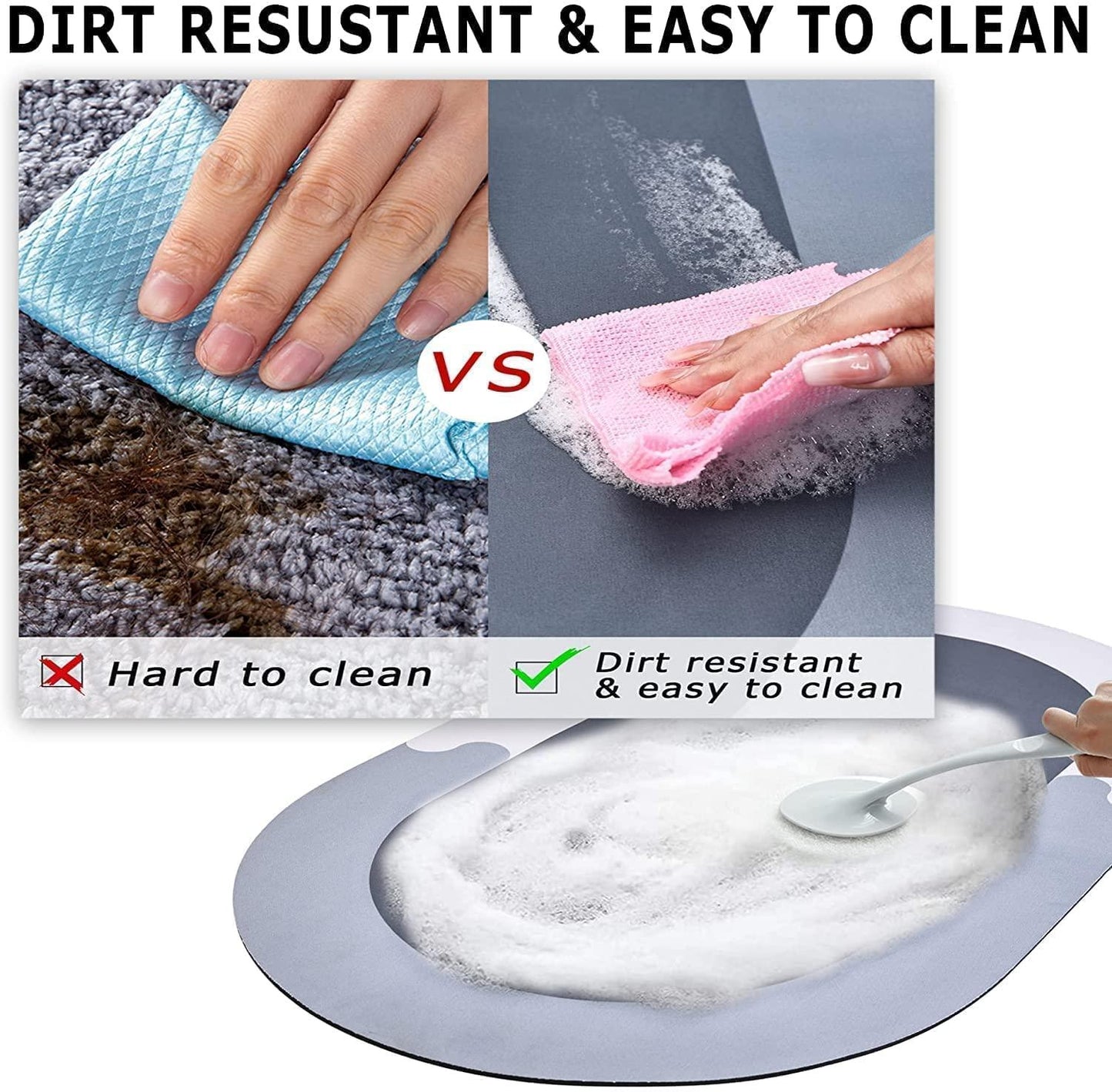 AquaGrip Deluxe Bath Mat