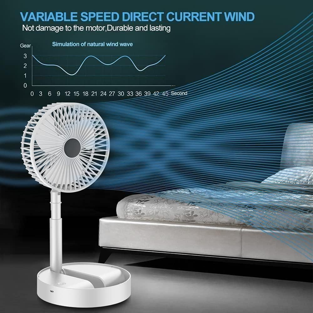 BreezeFlex™ Portable Folding Fan