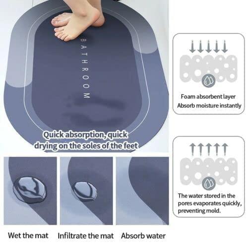 AquaGrip Deluxe Bath Mat