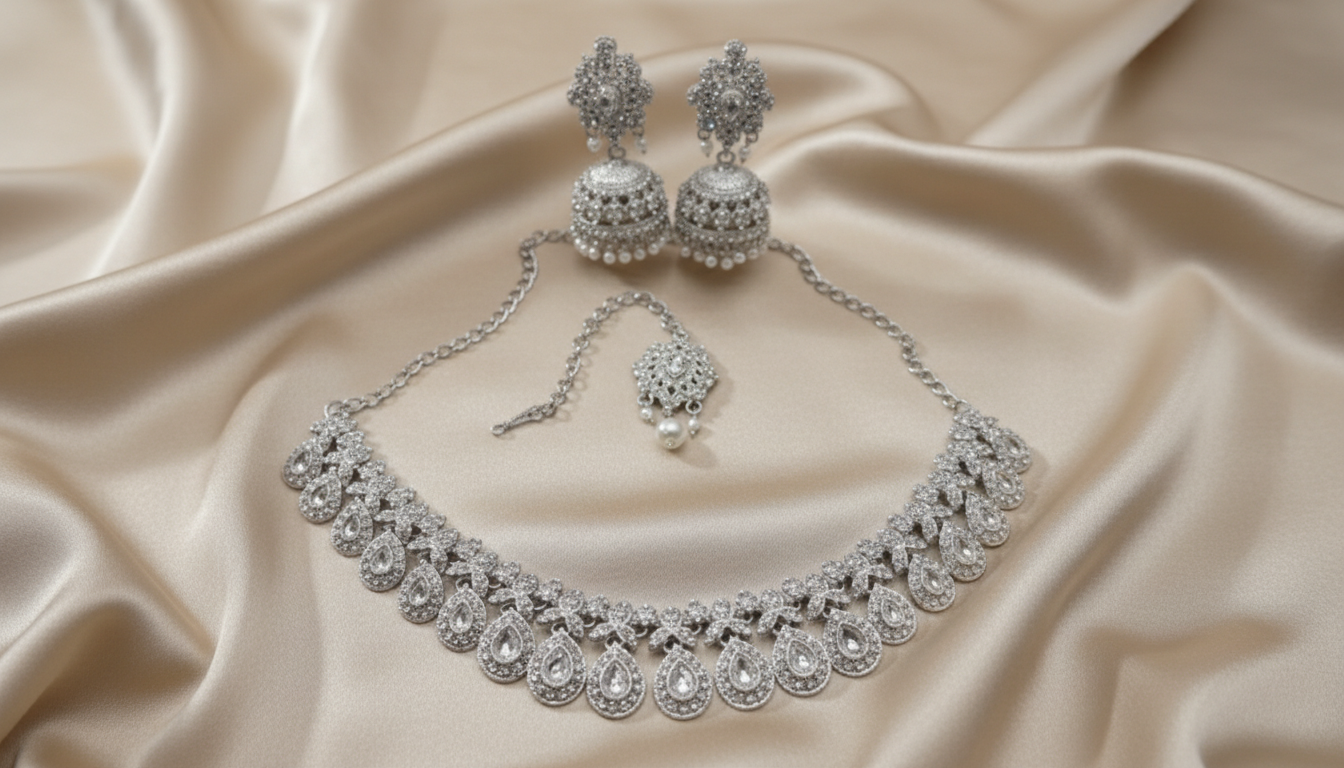 Noor Teardrop Jewellery Set